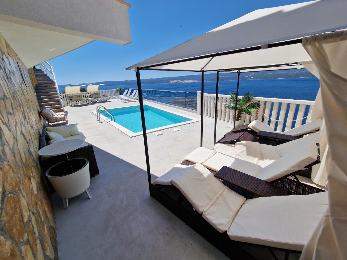 Big Panorama Villa, For 21 Person In Omis Čelina Exterior foto