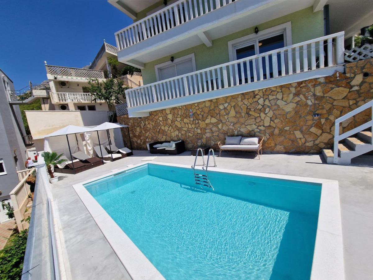 Big Panorama Villa, For 21 Person In Omis Čelina Exterior foto