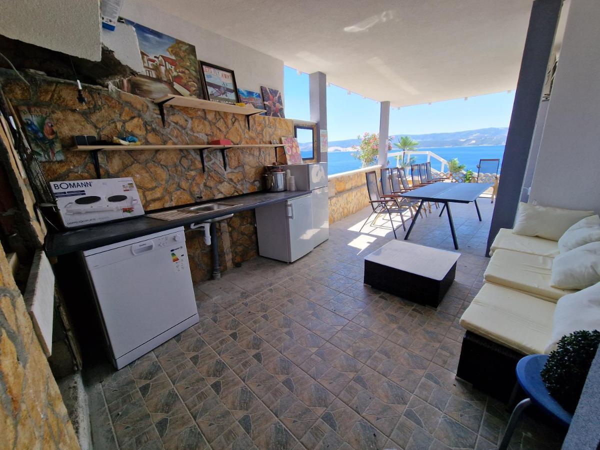 Big Panorama Villa, For 21 Person In Omis Čelina Exterior foto