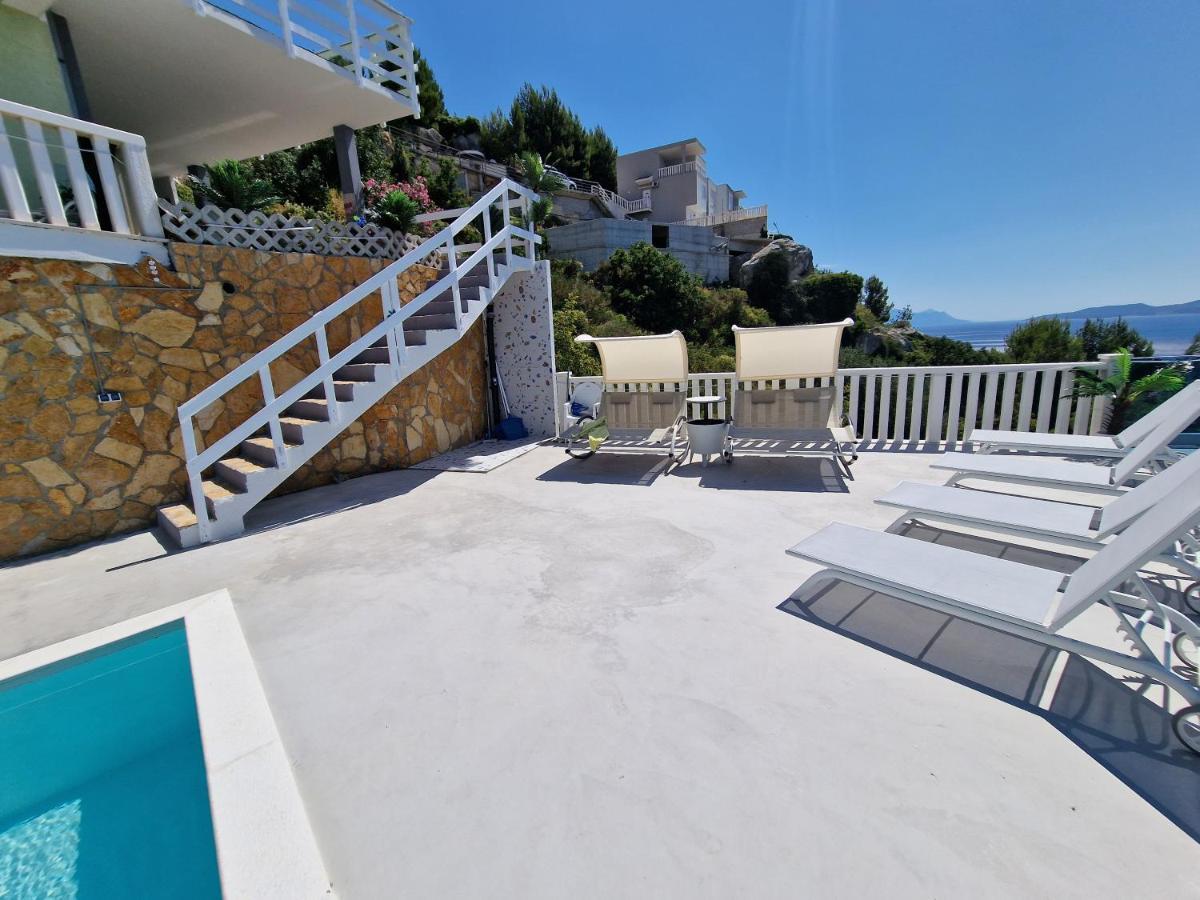 Big Panorama Villa, For 21 Person In Omis Čelina Exterior foto