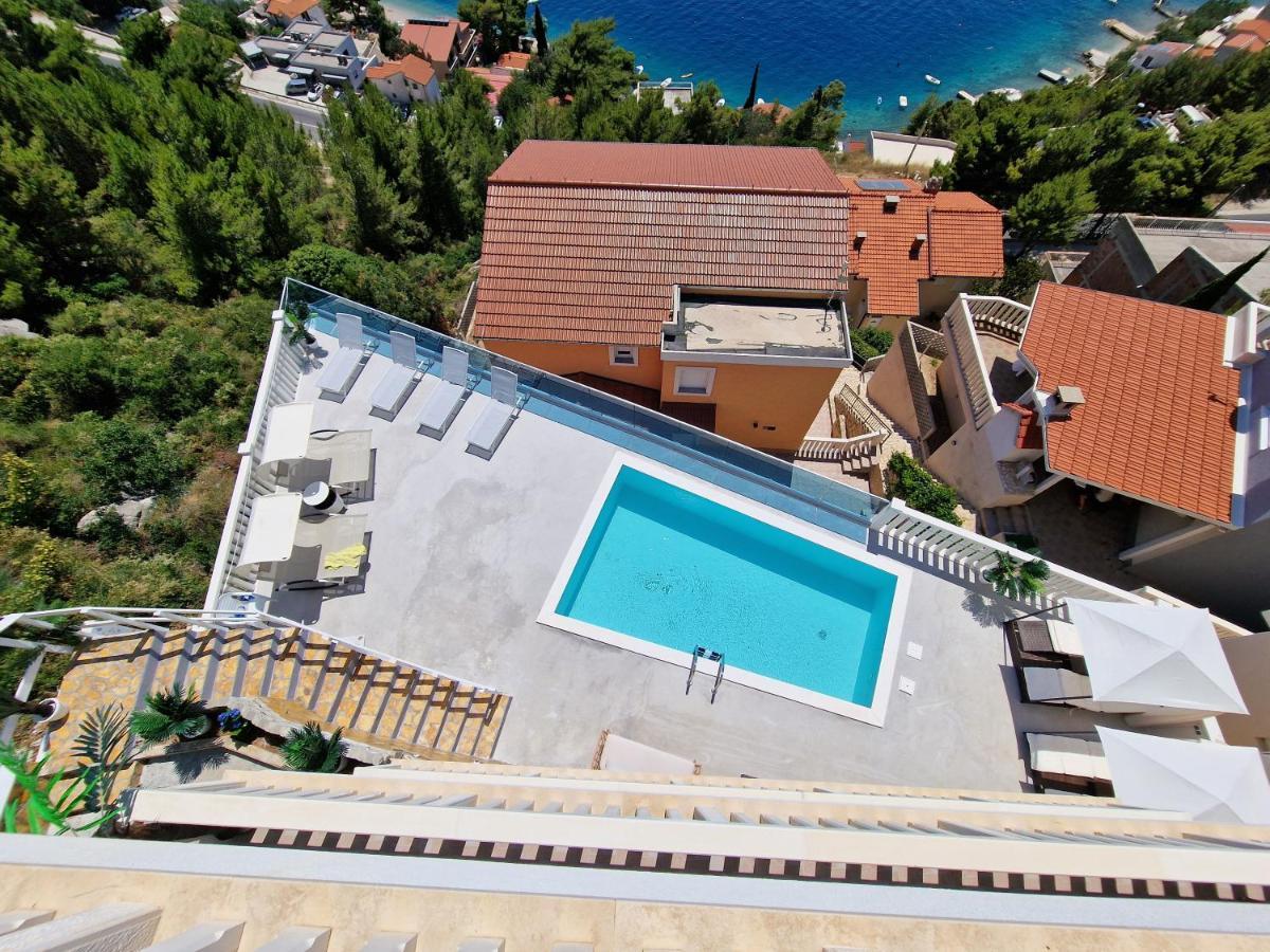 Big Panorama Villa, For 21 Person In Omis Čelina Exterior foto